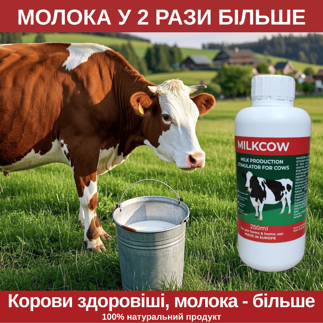 Milk Cow — пробіотик для збільшення надою молока